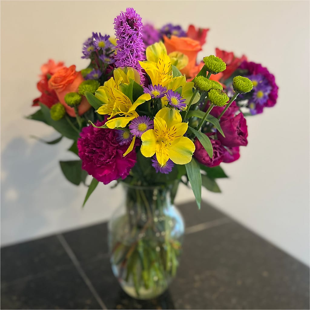 Bold & Bright – A Florist Original – Liberty Flower Farm, Forest VA