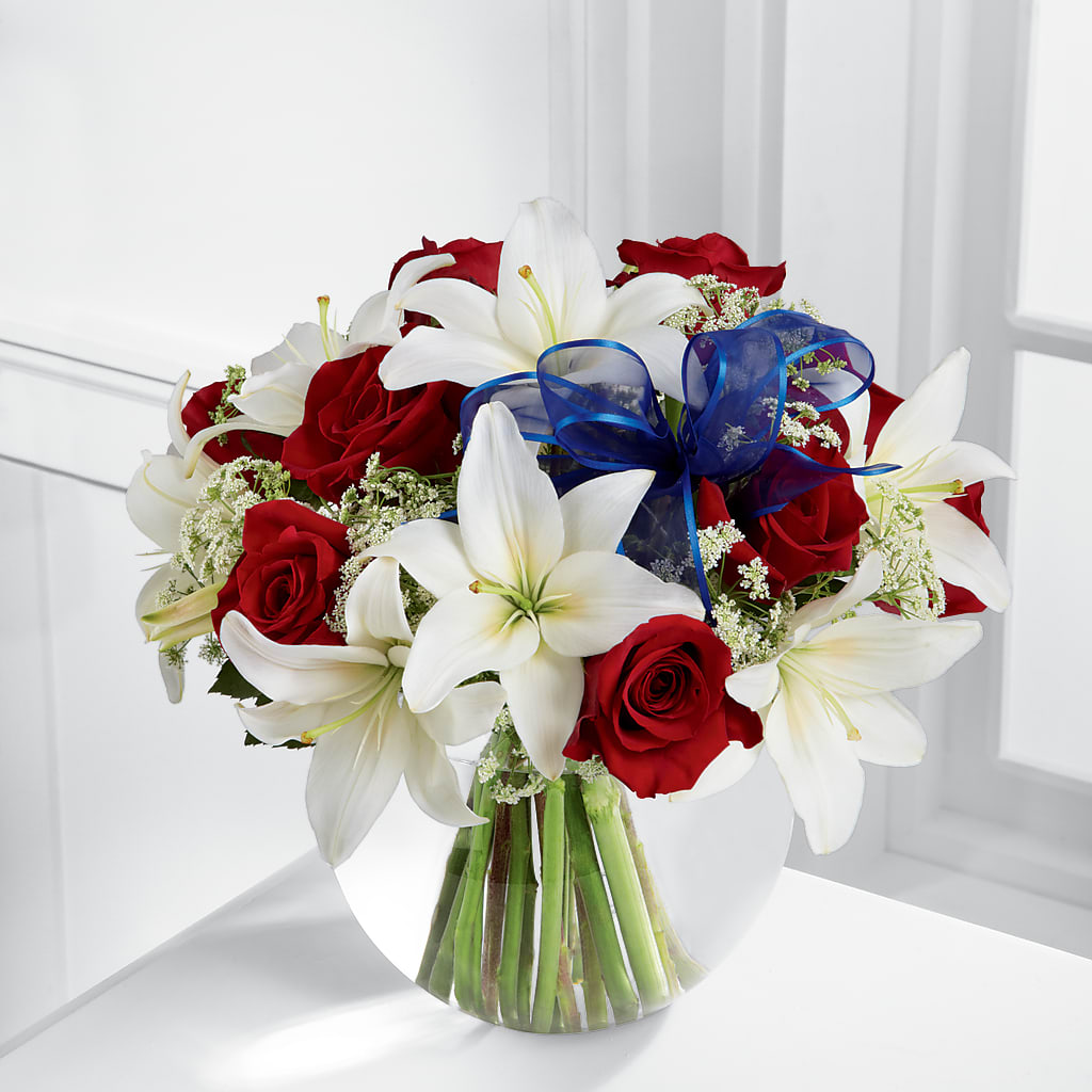 Independence Bouquet – Liberty Flower Farm, Forest VA