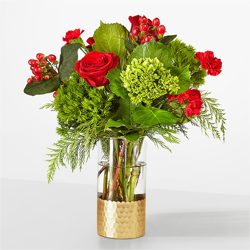 Plaid Throw Bouquet – Liberty Flower Farm, Forest VA