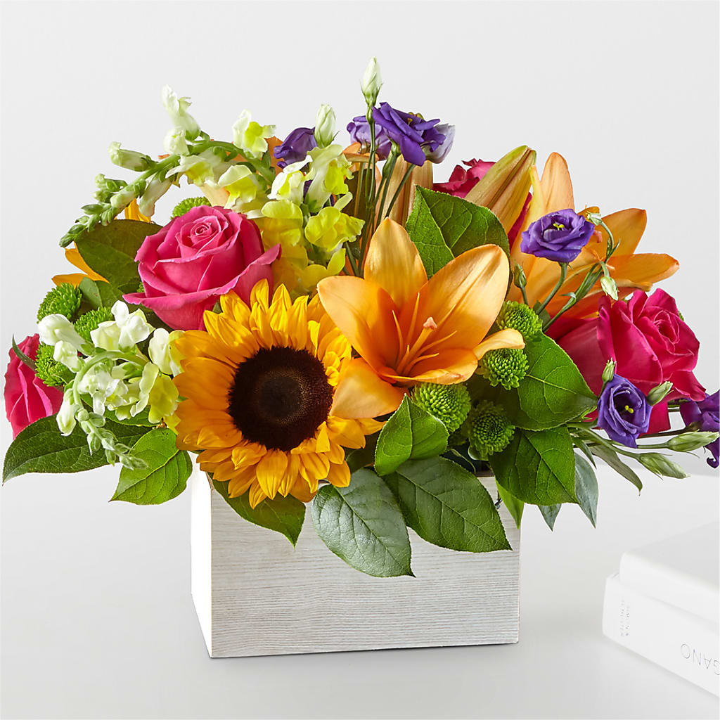 Best Day Box Bouquet – Liberty Flower Farm, Forest VA