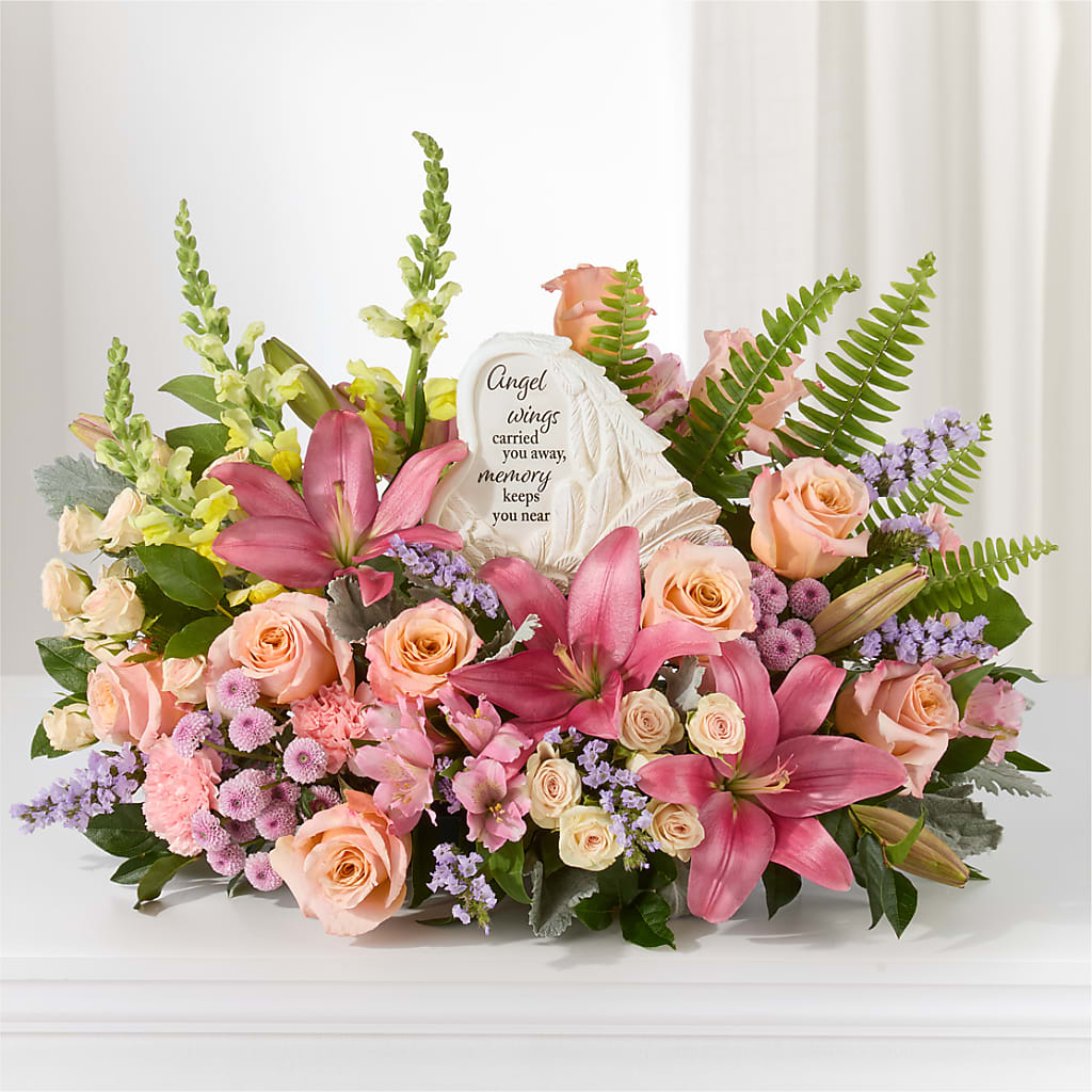 Gentle Light Arrangement – Liberty Flower Farm, Forest VA