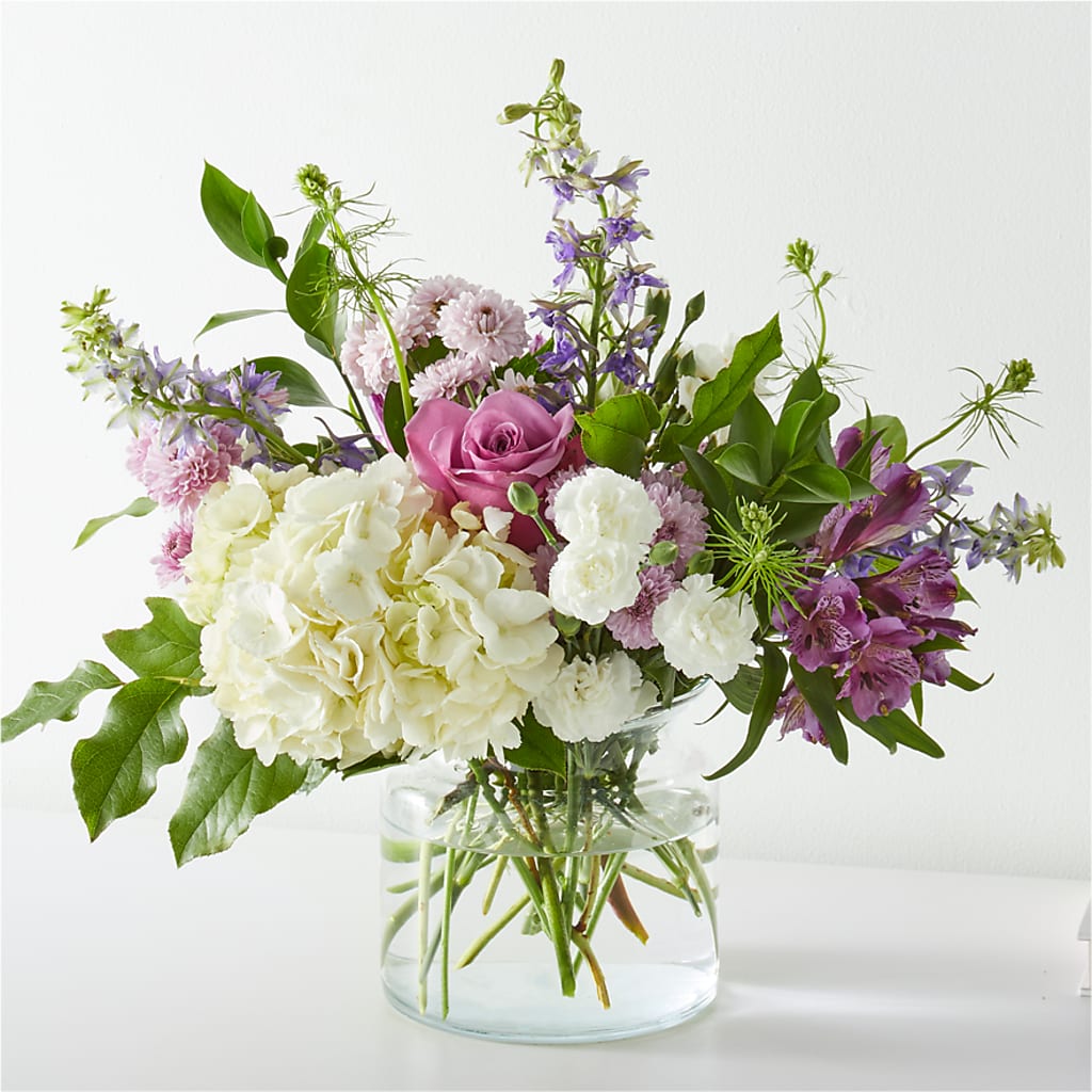 Violet Caress Bouquet – Liberty Flower Farm, Forest VA