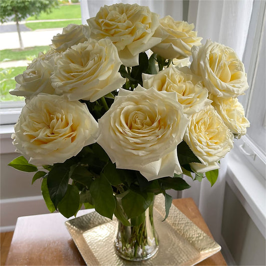 Long Stem Yellow Rose Bouquet – Liberty Flower Farm, Forest VA