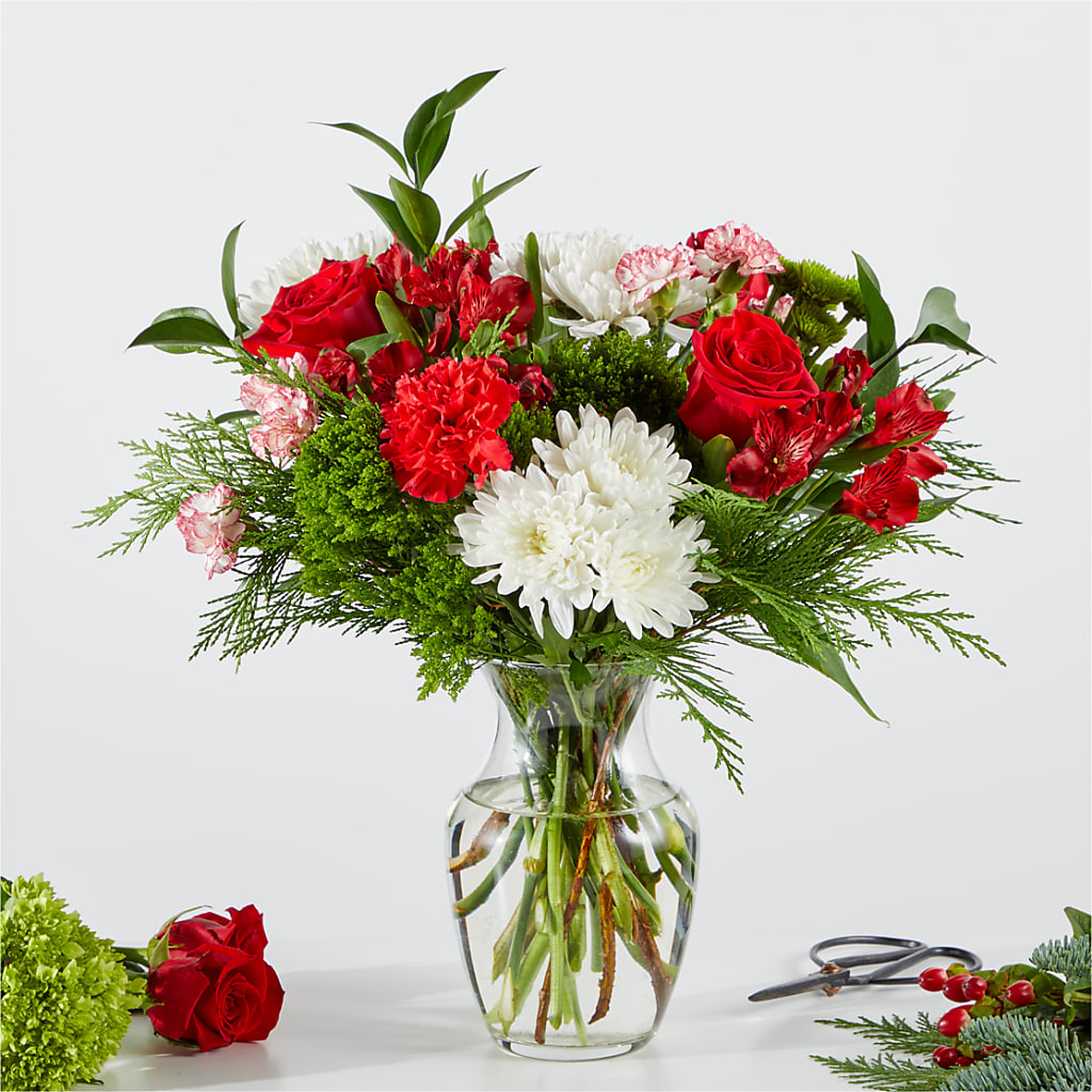 Merry Moment Bouquet – A Florist Original – Liberty Flower Farm, Forest VA