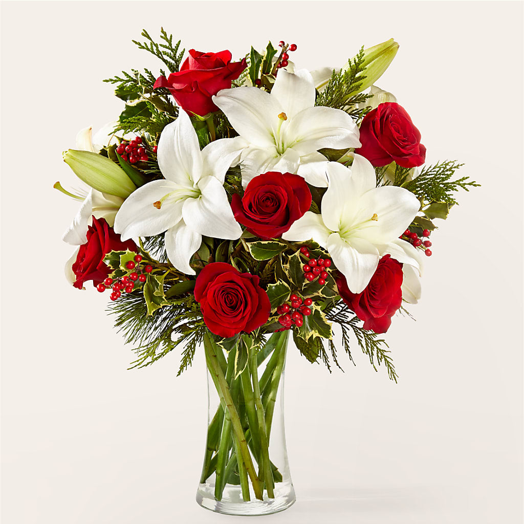 Sparkling Snowflakes Bouquet – Liberty Flower Farm, Forest VA