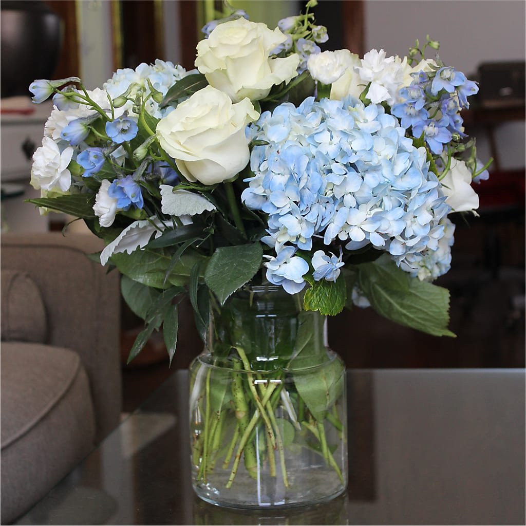 Clear Skies Bouquet – Liberty Flower Farm, Forest VA