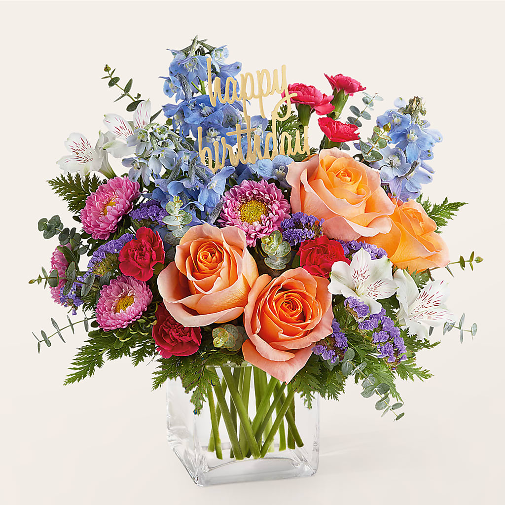 Birthday Bash Bouquet – Liberty Flower Farm, Forest VA