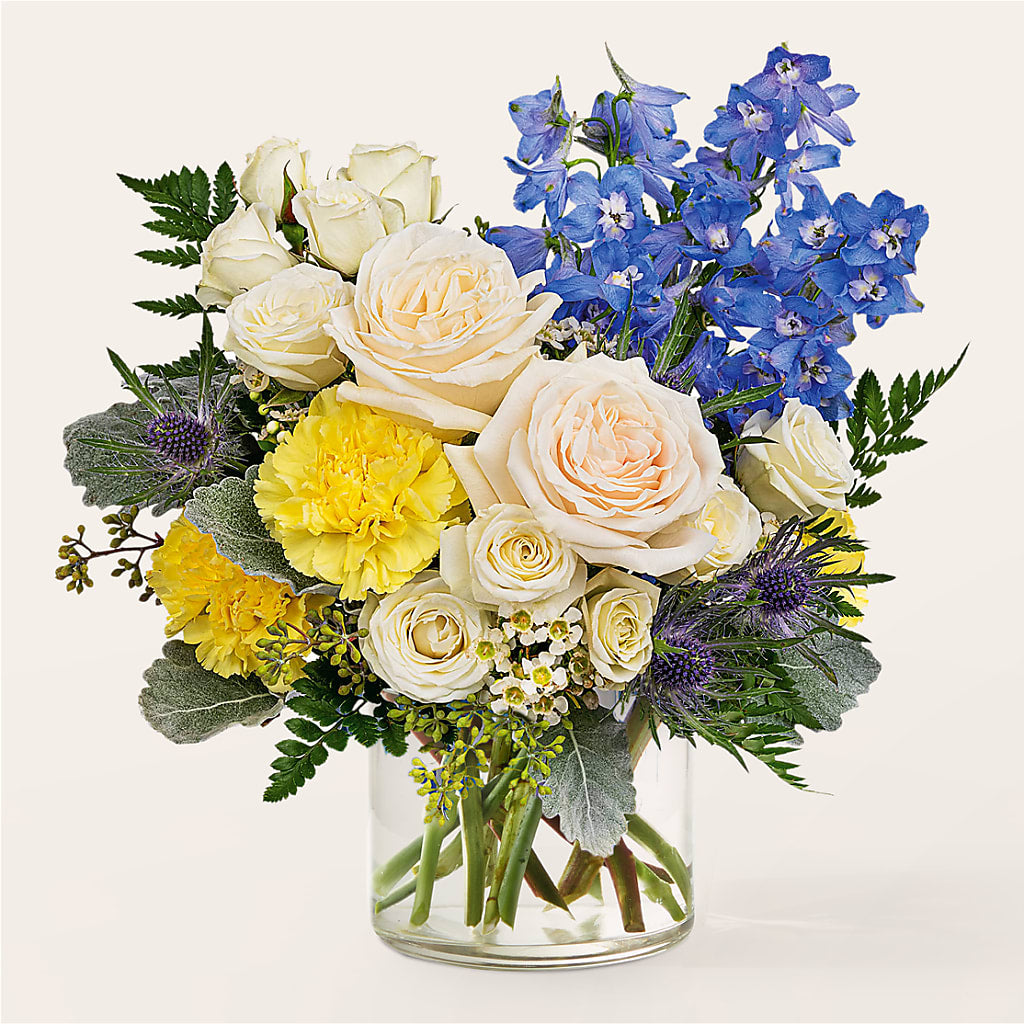 Lemon Sorbet Bouquet – Liberty Flower Farm, Forest VA