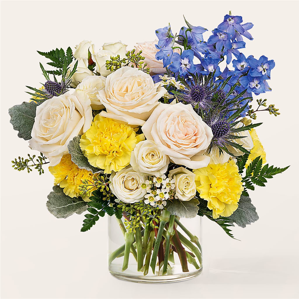 Lemon Sorbet Bouquet – Liberty Flower Farm, Forest VA