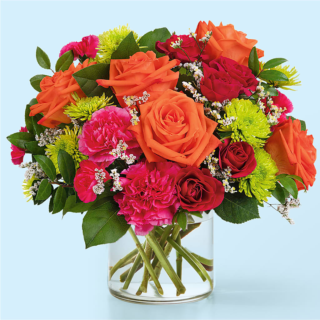 Colorful Carnival Bouquet – Liberty Flower Farm, Forest VA