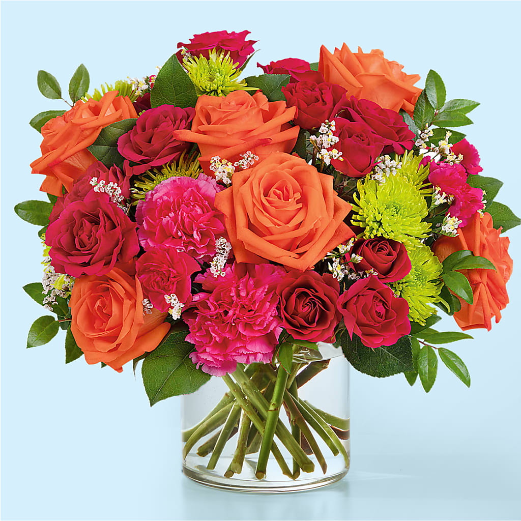 Colorful Carnival Bouquet – Liberty Flower Farm, Forest VA