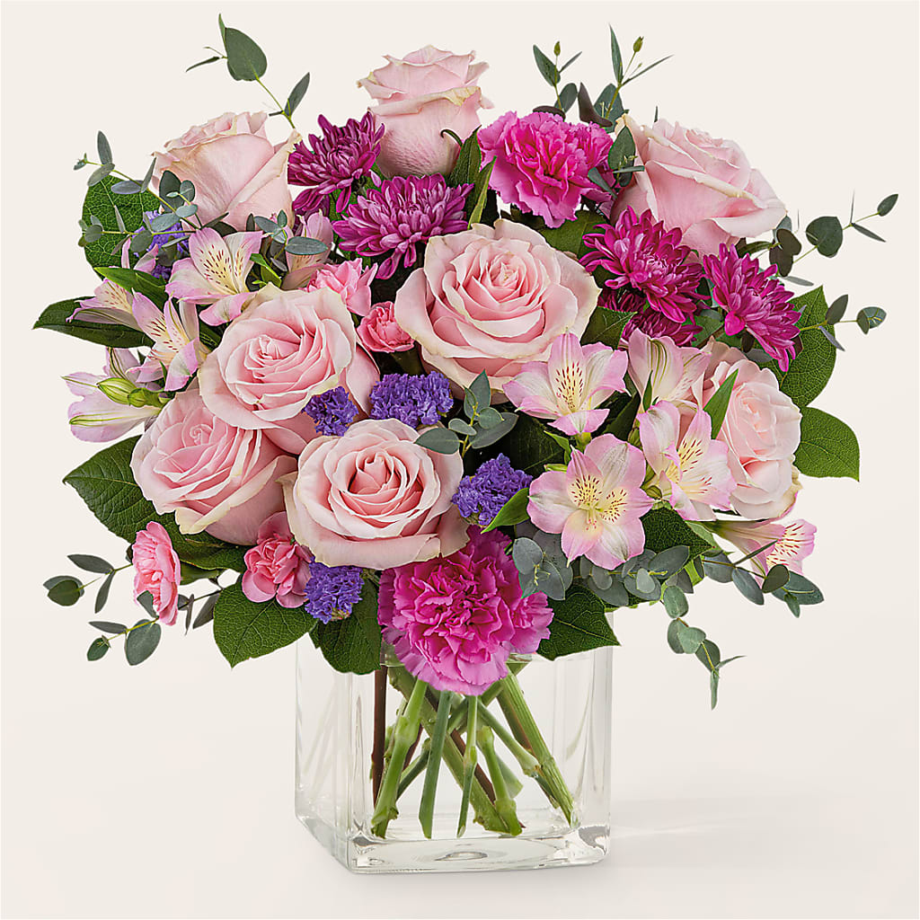 Rosy Radiance Bouquet – Liberty Flower Farm, Forest VA