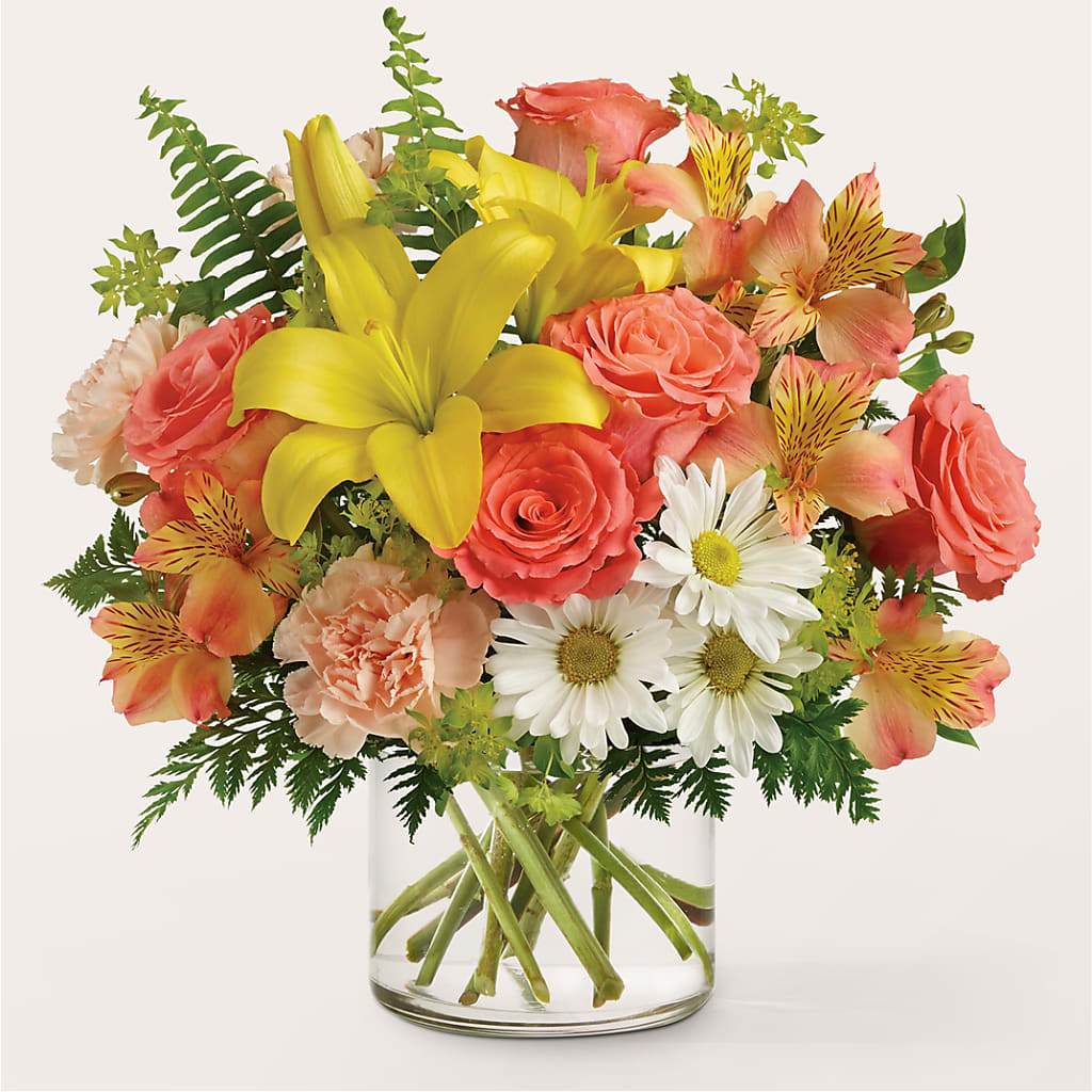 Sunset Strip Bouquet – Liberty Flower Farm, Forest VA