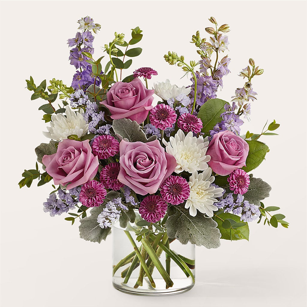 Violet Frost Bouquet – Liberty Flower Farm, Forest VA