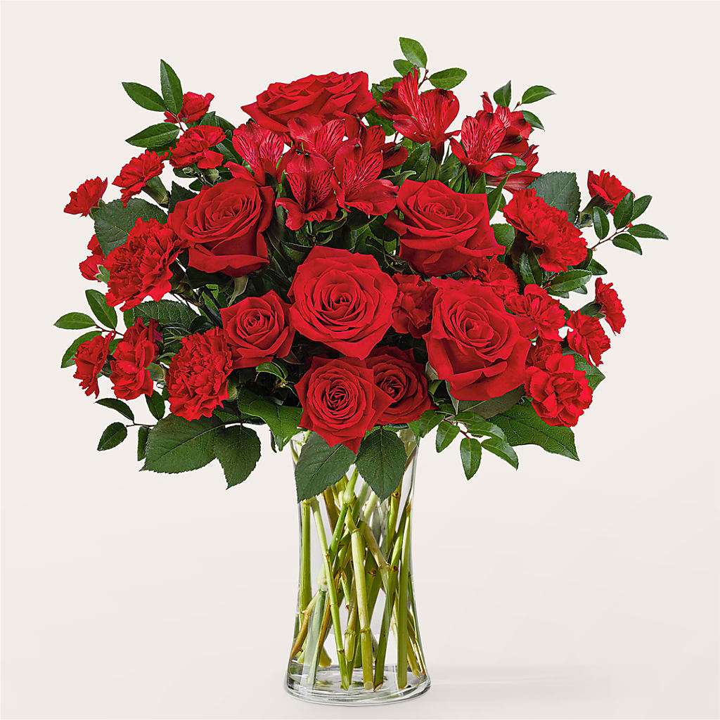 Brilliant Ruby Bouquet – Liberty Flower Farm, Forest VA