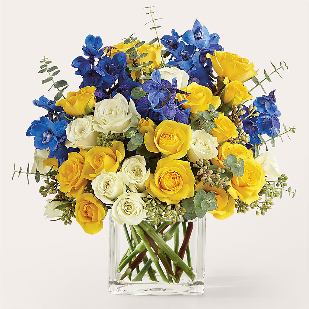 Sparkling Citrine Bouquet – Liberty Flower Farm, Forest VA