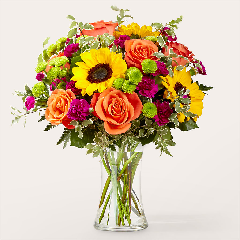 Warmth & Light Bouquet – Liberty Flower Farm, Forest VA