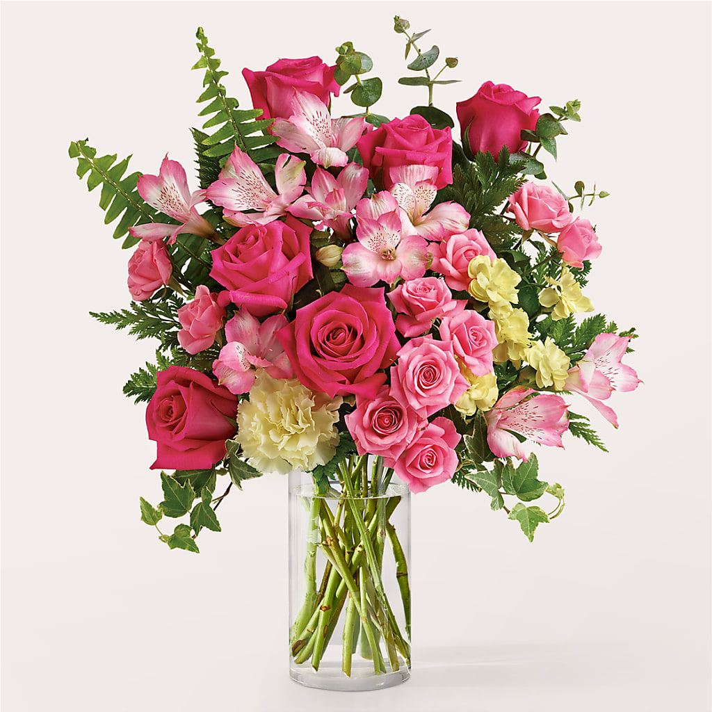 Strawberry Margarita Bouquet – Liberty Flower Farm, Forest VA