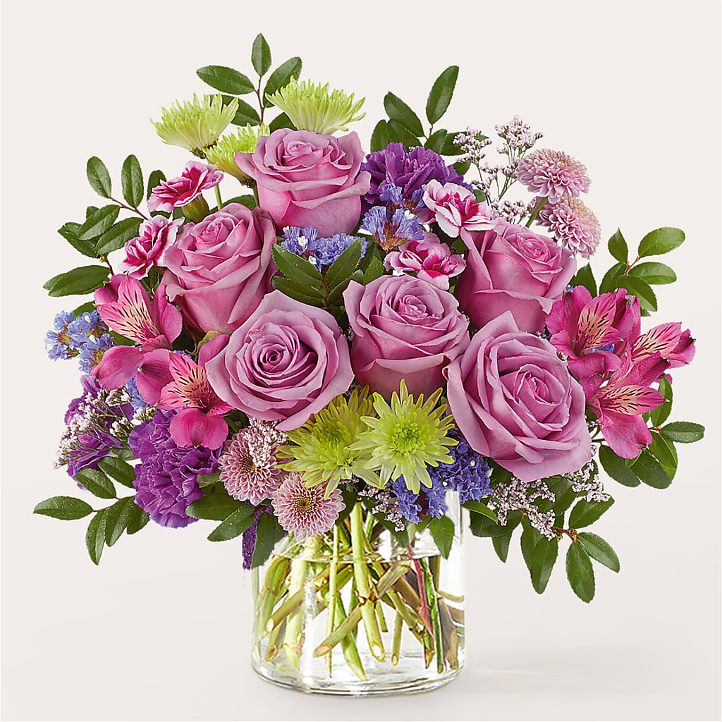 Glass Half Full Bouquet – Liberty Flower Farm, Forest VA