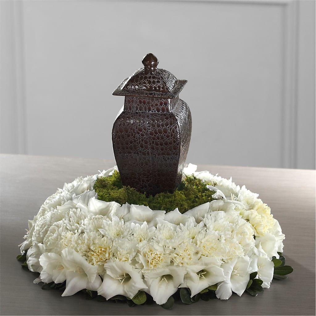 Encircling Grace Arrangement – Liberty Flower Farm, Forest VA