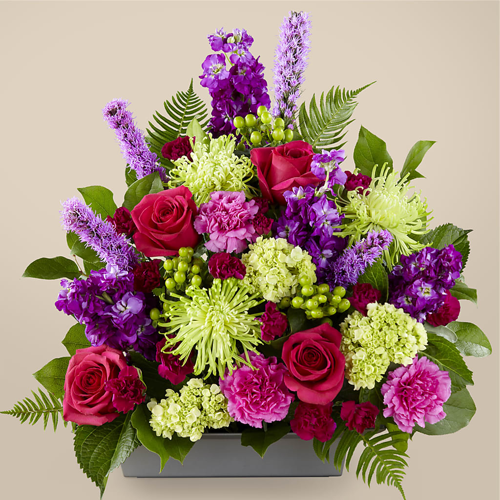 Warm Embrace Arrangement – Liberty Flower Farm, Forest VA