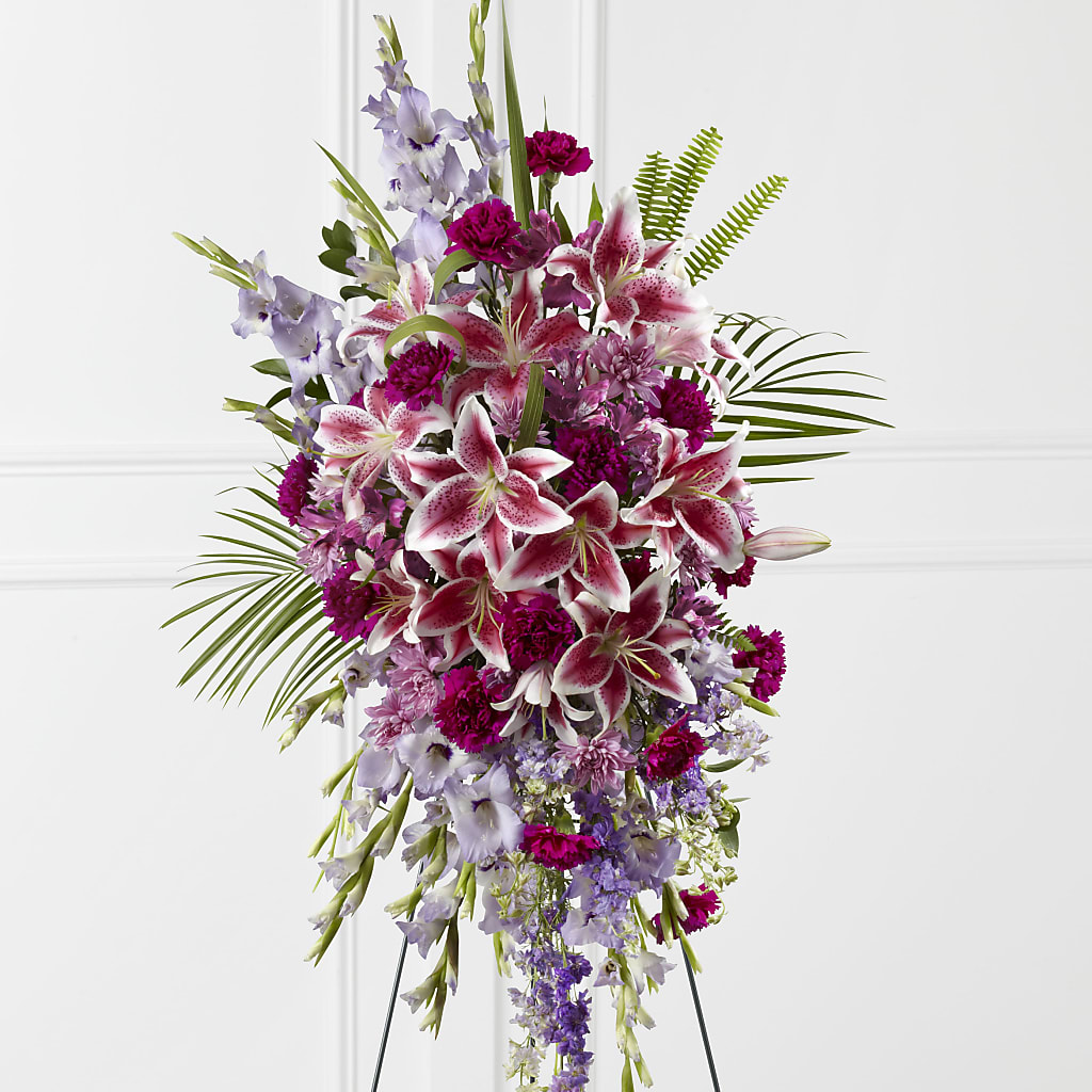 Tender Touch Standing Spray – Liberty Flower Farm, Forest VA