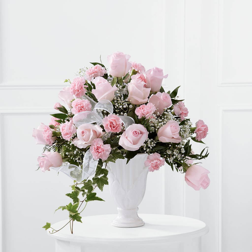 Deepest Sympathy Arrangement – Liberty Flower Farm, Forest VA