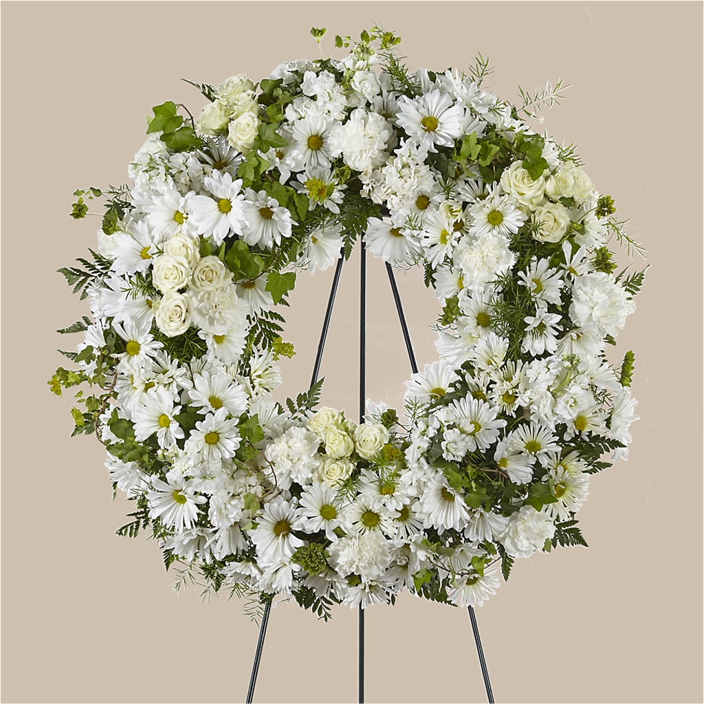 Faithful Wishes Wreath – Liberty Flower Farm, Forest VA