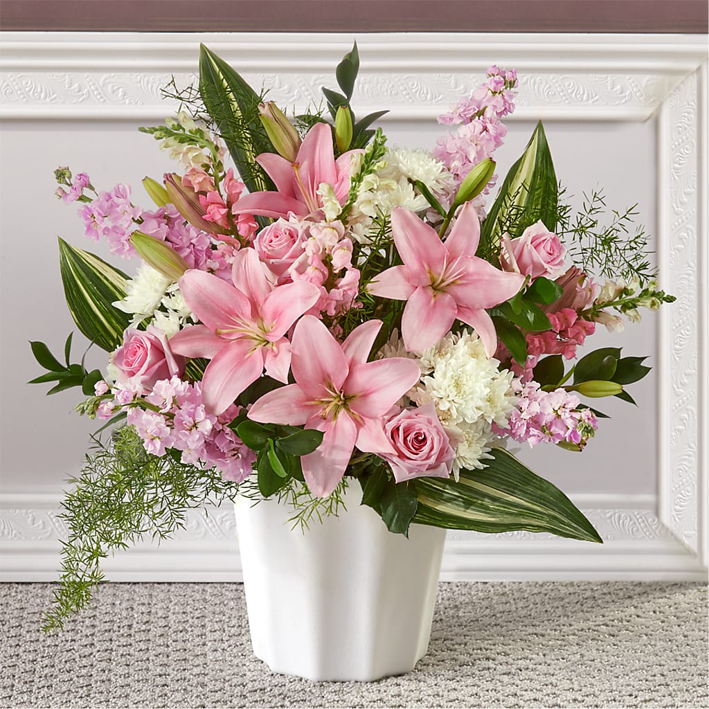 Simply Serene Floor Basket – Liberty Flower Farm, Forest VA