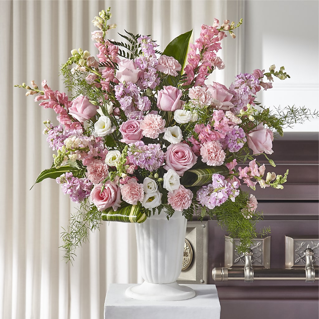 Divine Comfort Arrangement – Liberty Flower Farm, Forest VA
