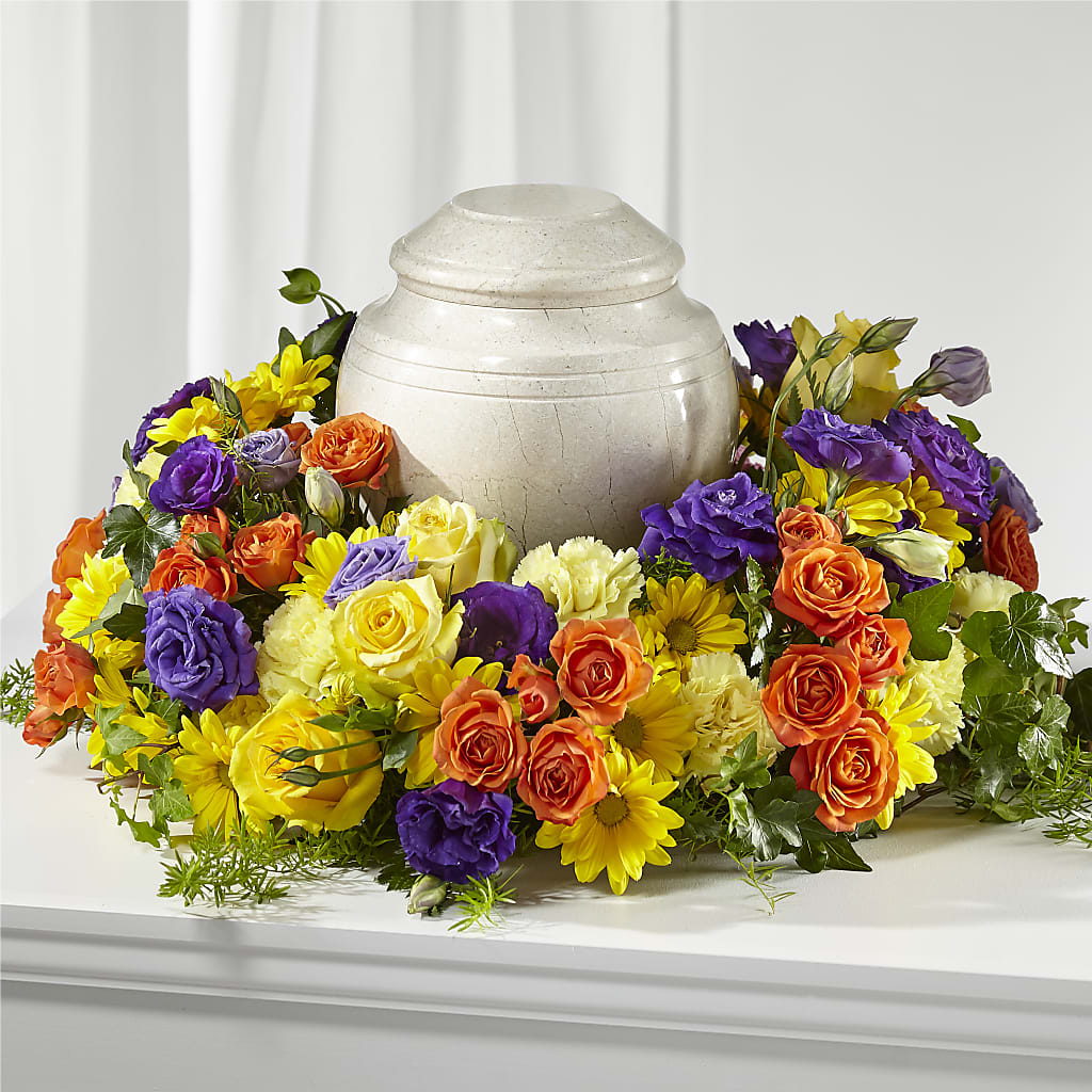 Blossoms of Remembrance Cremation Adornment – Liberty Flower Farm, Forest VA