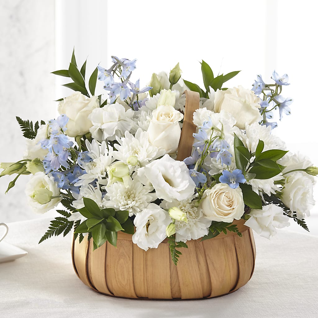 Sincerely Heartfelt Basket – Liberty Flower Farm, Forest VA