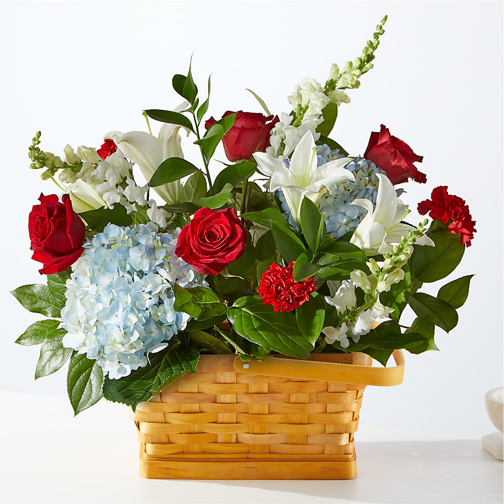 Greater Glory Basket – Liberty Flower Farm, Forest VA