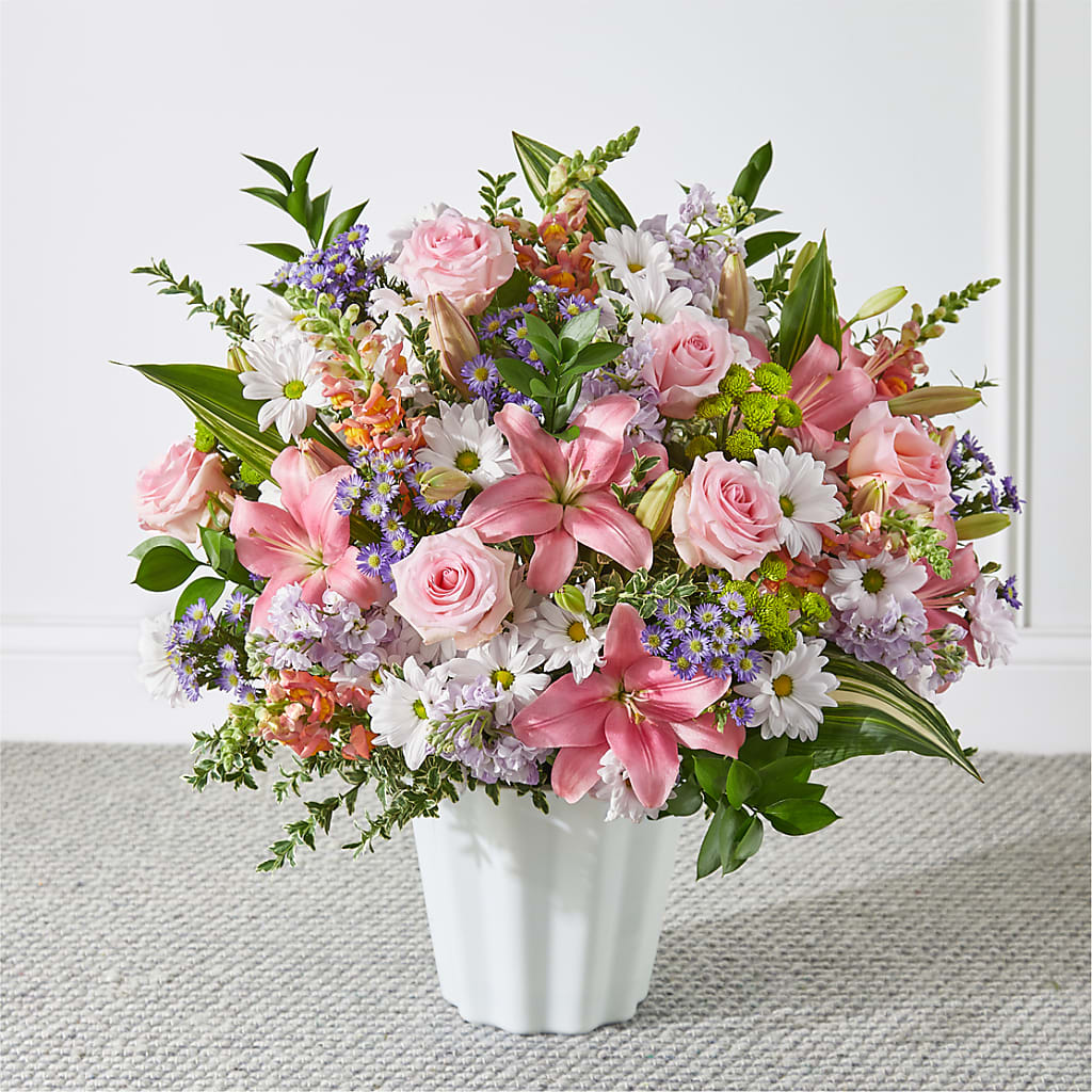 Abundant Compassion Floor Basket – Liberty Flower Farm, Forest VA