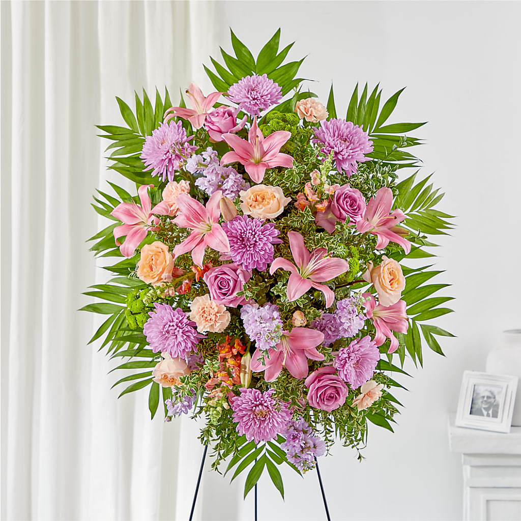 Love & Light Standing Spray – Liberty Flower Farm, Forest VA