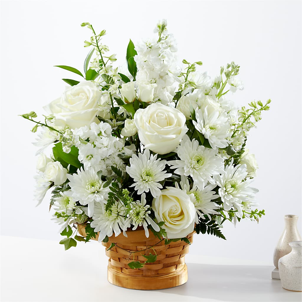 Heartfelt Condolences Arrangement – Liberty Flower Farm, Forest VA