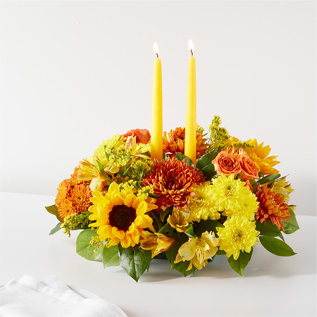 Autumn Harmony Centerpiece – Liberty Flower Farm, Forest VA