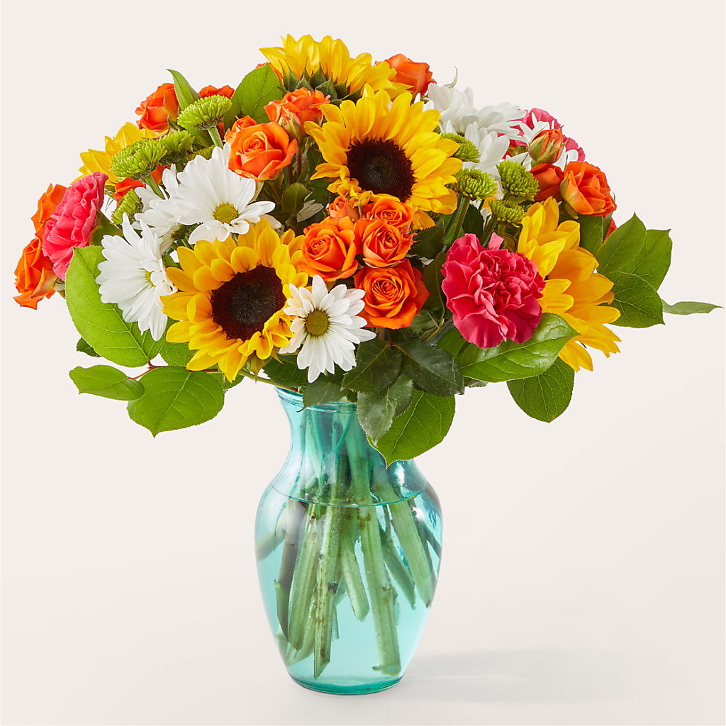 Sun-drenched Blooms Bouquet – Liberty Flower Farm, Forest VA