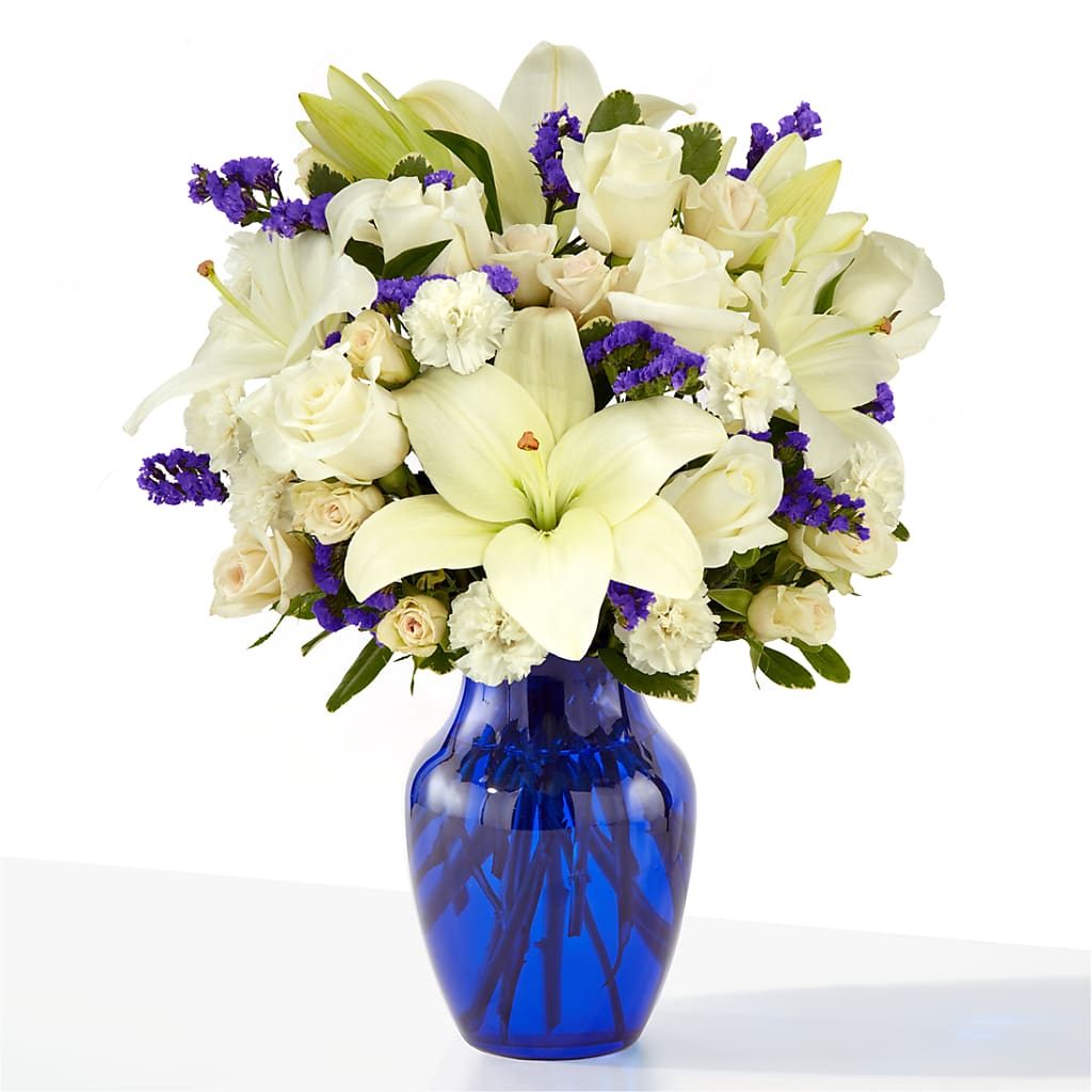 Sapphire Rush Bouquet – Liberty Flower Farm, Forest VA
