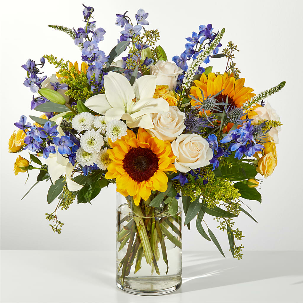 Wonderfully Sunny Bouquet – Liberty Flower Farm, Forest VA