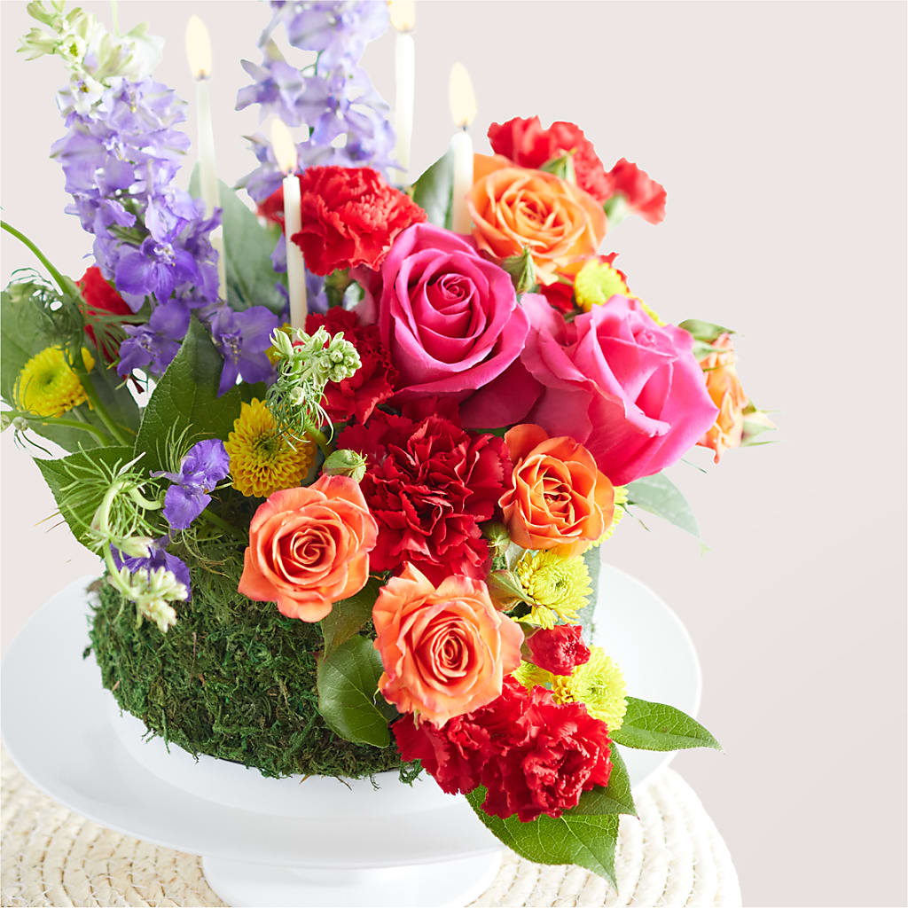 Best Year Yet Floral Cake – Liberty Flower Farm, Forest VA