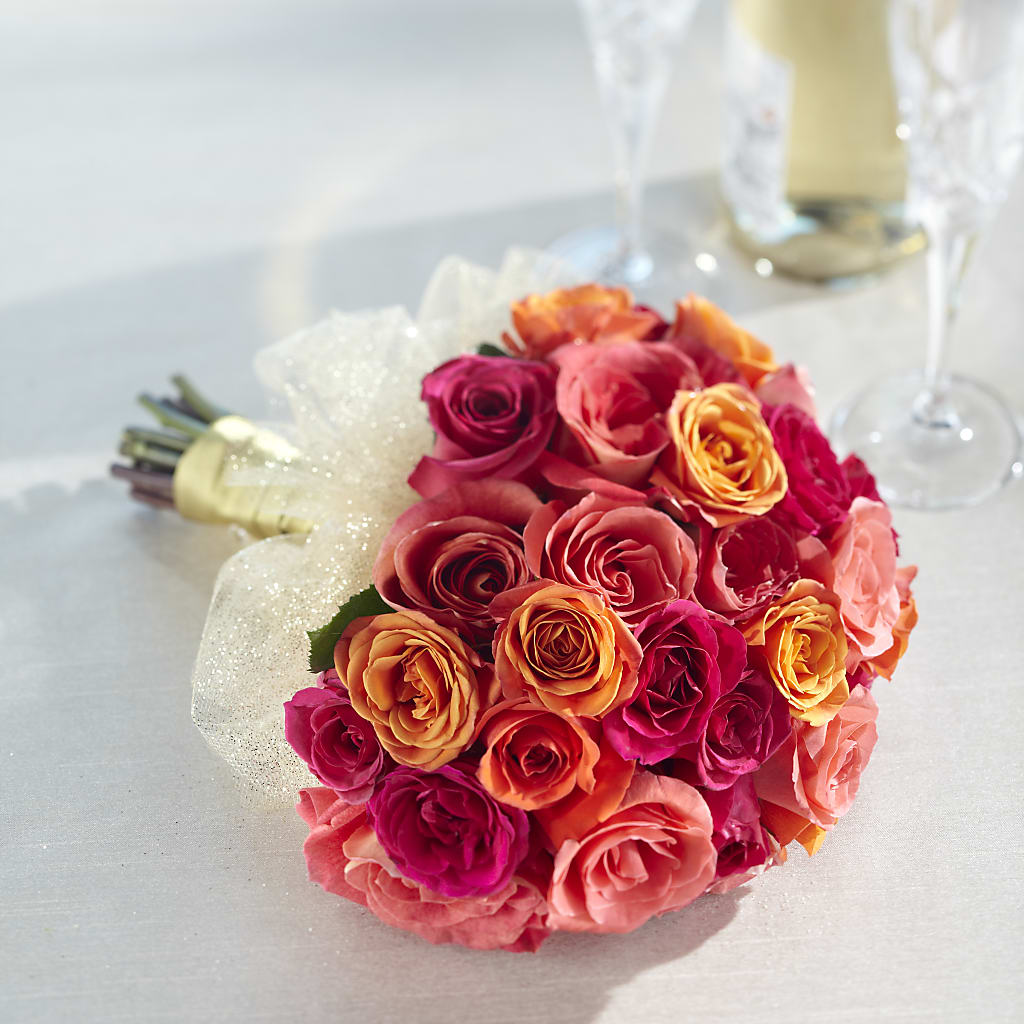 Sweet Roses Bouquet – Liberty Flower Farm, Forest VA
