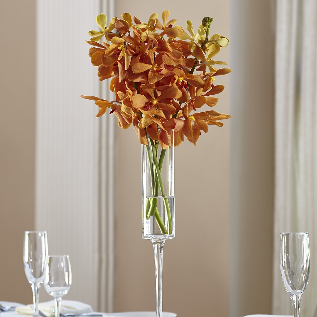Orange Mokara Bouquet – Liberty Flower Farm, Forest VA