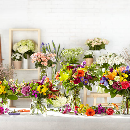 Bold & Bright – A Florist Original –  Liberty Flower Farm, Forest VA