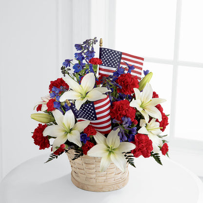 American Glory Bouquet –  Liberty Flower Farm, Forest VA
