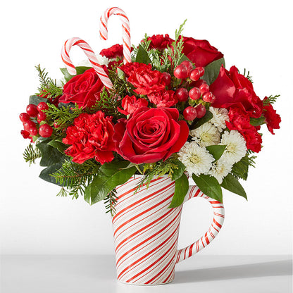 Peppermint Swirl Mug –  Liberty Flower Farm, Forest VA