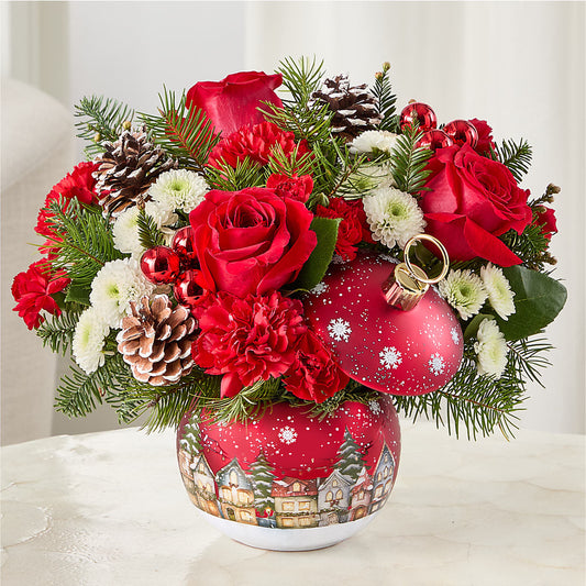 Christmas Carols Ornament –  Liberty Flower Farm, Forest VA