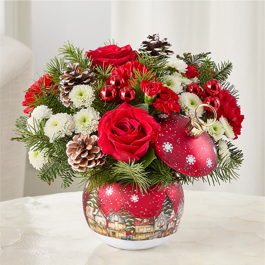 Christmas Carols Ornament –  Liberty Flower Farm, Forest VA