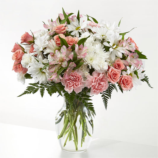 Blush Crush Bouquet –  Liberty Flower Farm, Forest VA