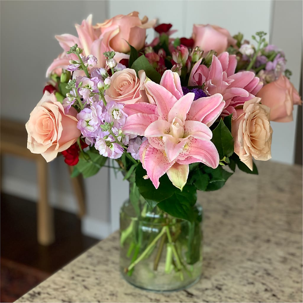 Romantique Bouquet –  Liberty Flower Farm, Forest VA